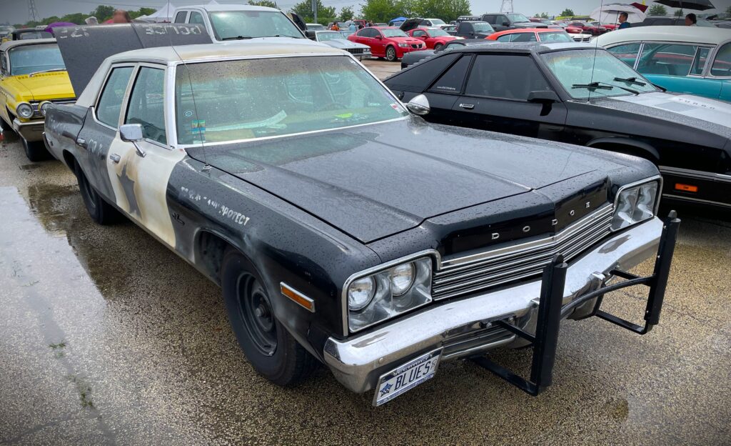 1974 Dodge Monaco Bluesmobile Replica. front right