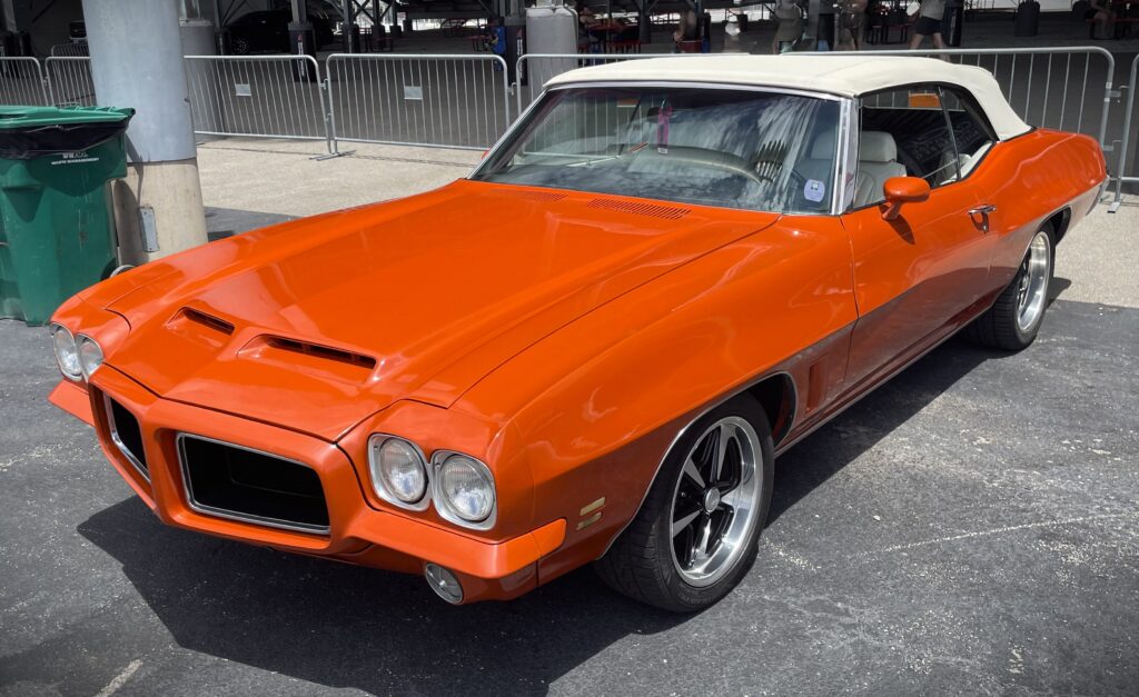 1972 Pontiac Le Mans Convertible, driver side