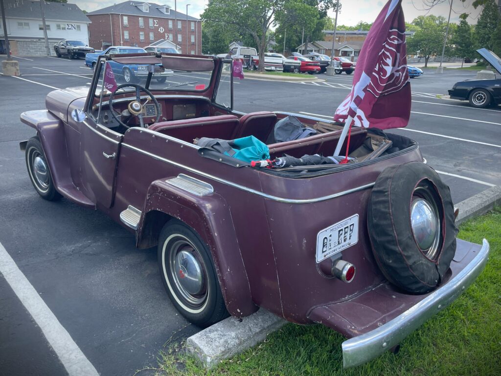 1949 Willys Jeepster, rear quarter