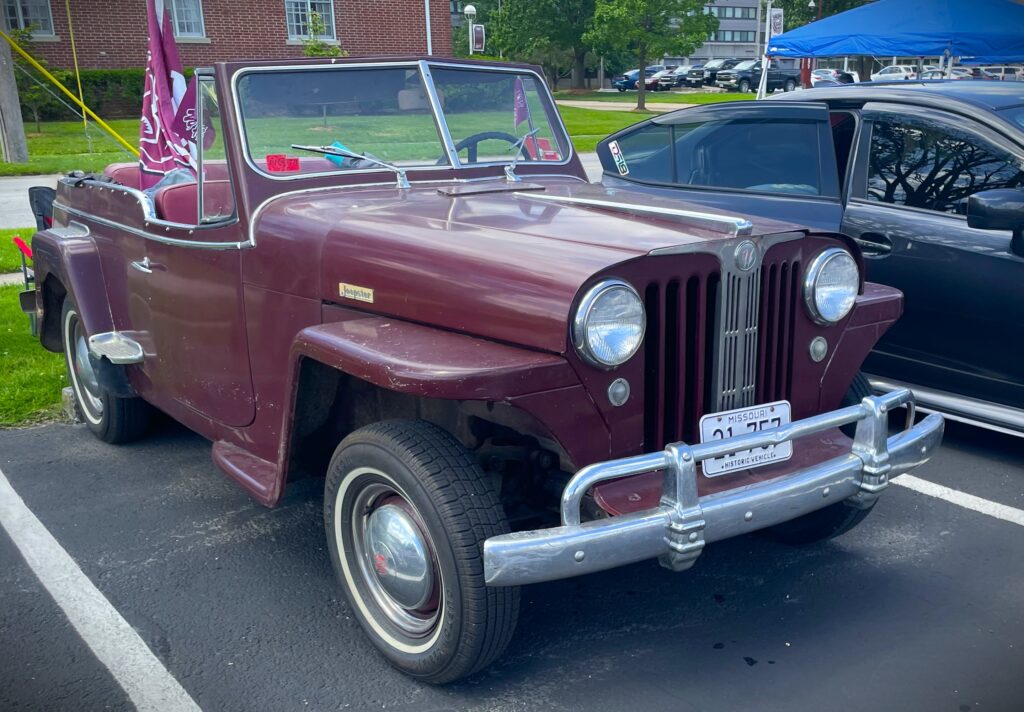1949 Willys Jeepster, front left